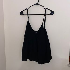 Black fancy tank top